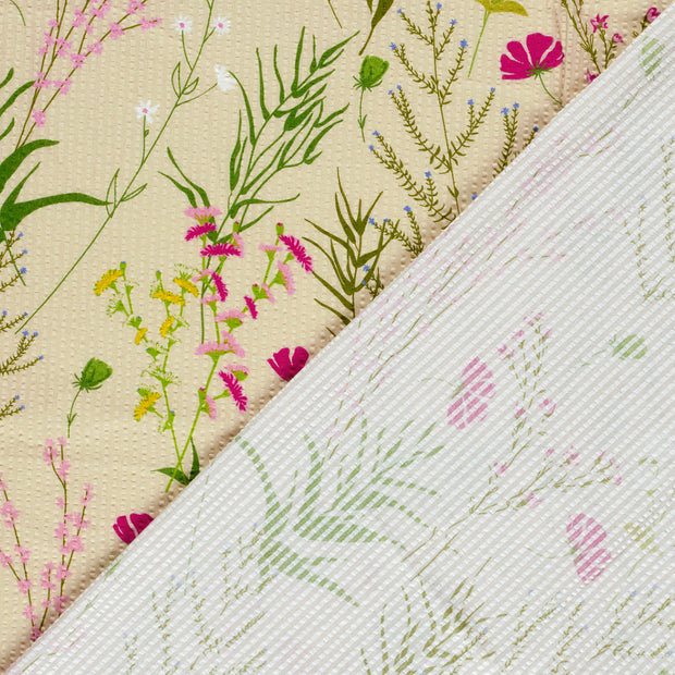  fabric Flowers Seersucker 