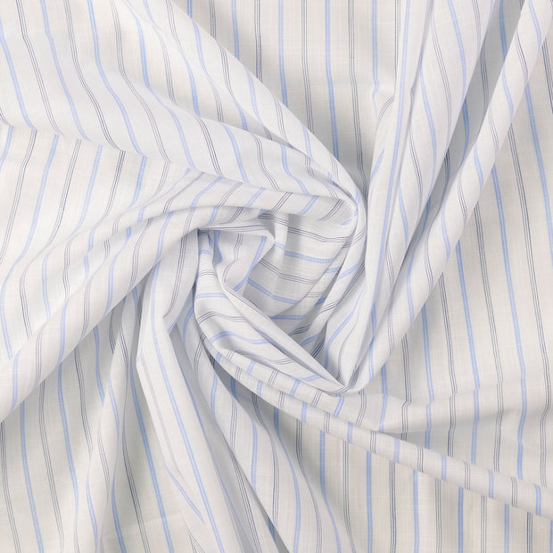 Popeline de Coton tissu Bleu ciel 