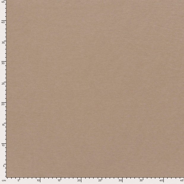 Jersey de Viscose tissu Melange Beige