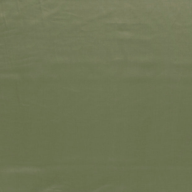 Satin tissu Vert Olive mat 