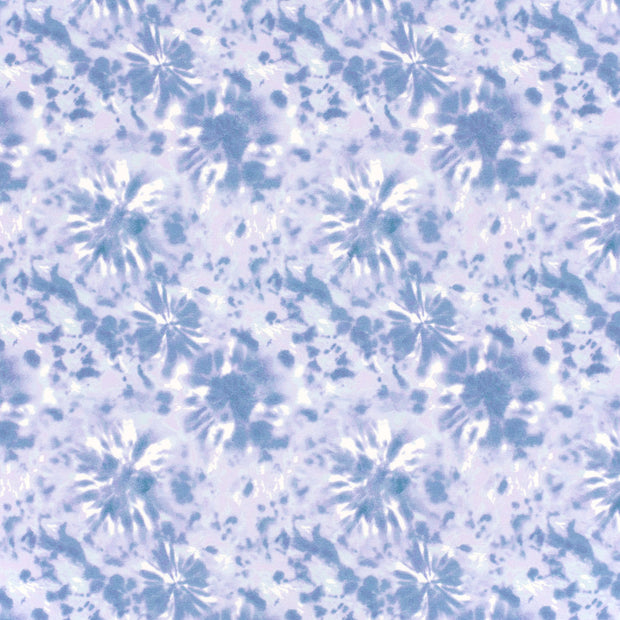 French Terry fabrik Babyblau matt 