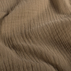 Double gaze Unicolore Camel