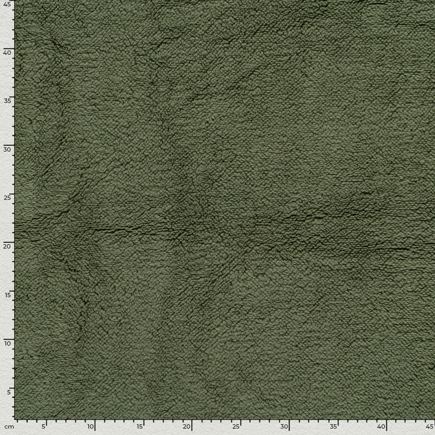 Sherpa Fleece fabric Unicolour Forest Green | Wholesale fabrics