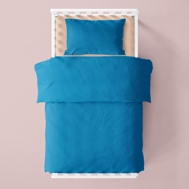Cretonne fabric Unicolour Aqua