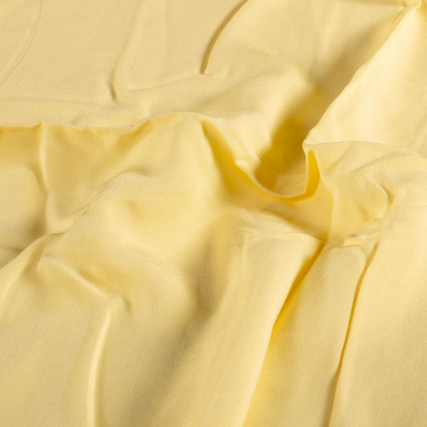 Viscose Poplin fabric Unicolour Yellow