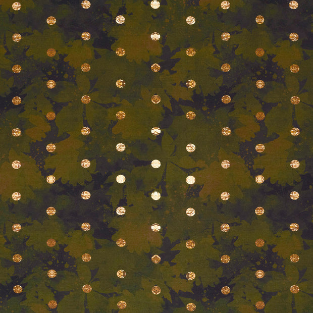 French Terry fabric Brown matte 
