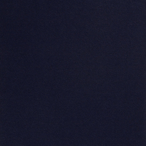 Wool Boucle fabric Navy matte 
