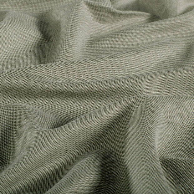 Viscose Jersey stof Melange Kaki groen