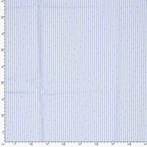 Woven Polyester tela Rayas Índigo