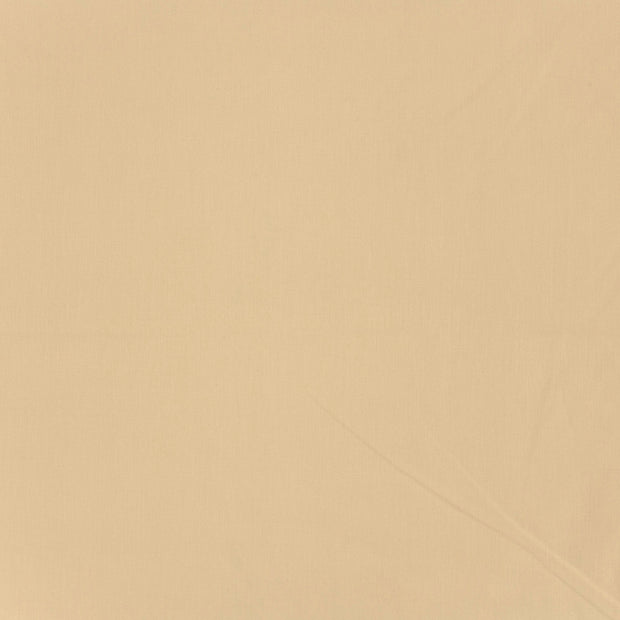 Katoen Poplin GOTS stof Camel mat 