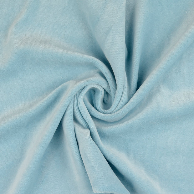 Velours fabric Turquoise 