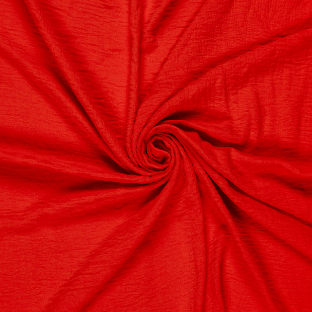 Woven Polyester fabric Red blown 