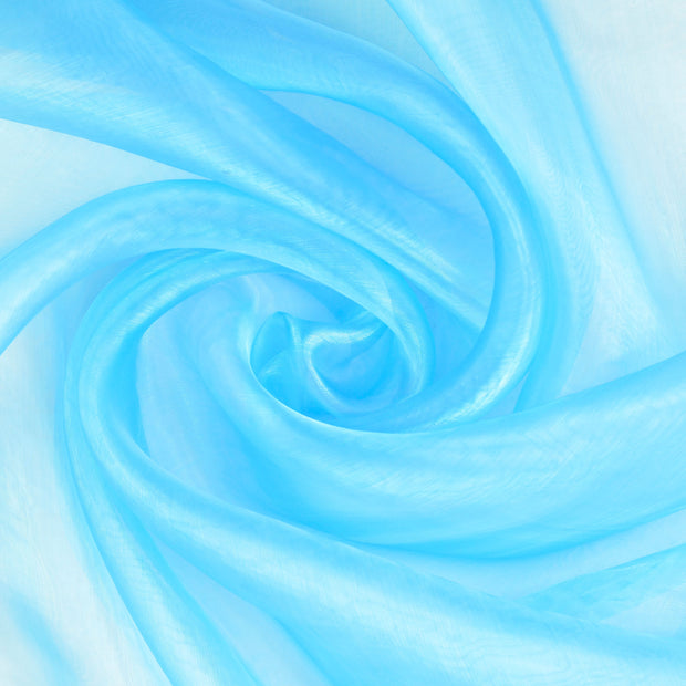 Organza stof Turquoise 