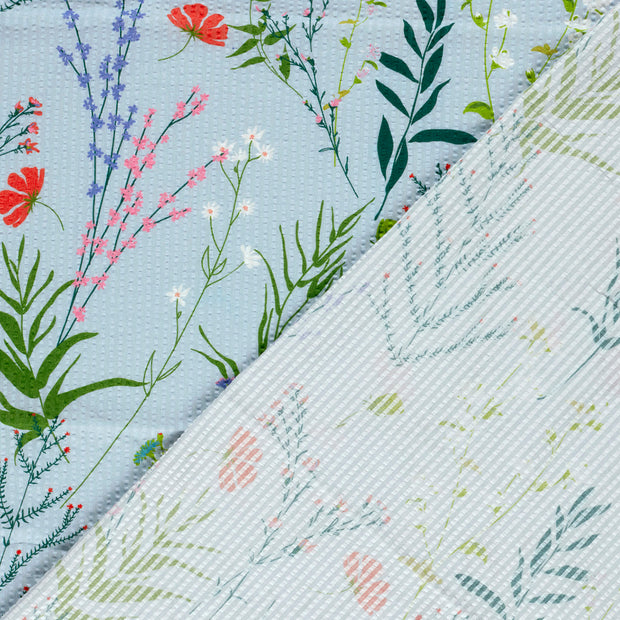  fabric Flowers Seersucker 