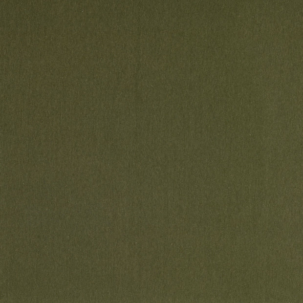 Heavy Knit stof Effen Bos Groen