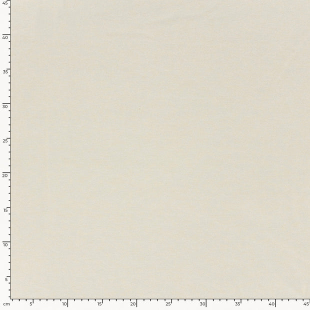 Heavy Knit tissu Melange Blanc cassé