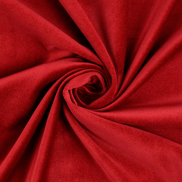 Velours tissu Bordeaux 