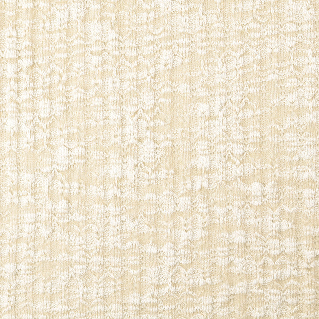 Heavy Knit fabric Unicolour Nude