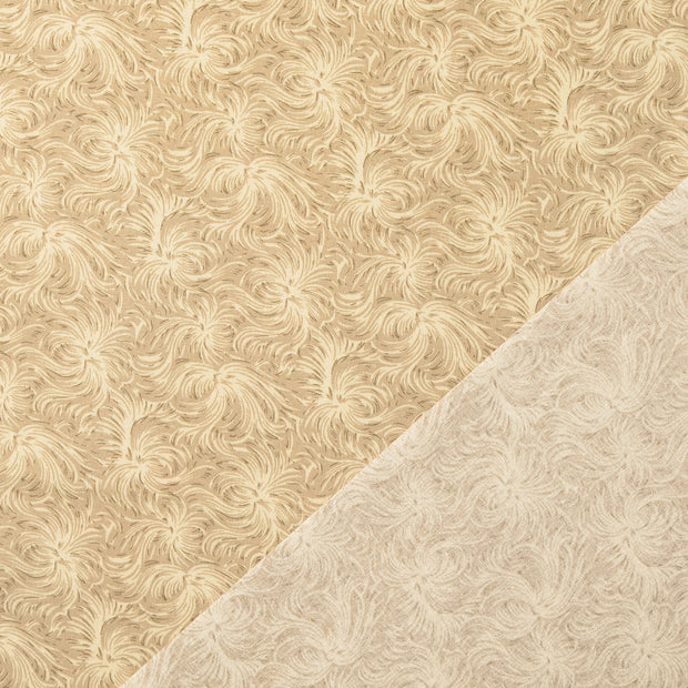 Cotton Poplin fabric Beige 