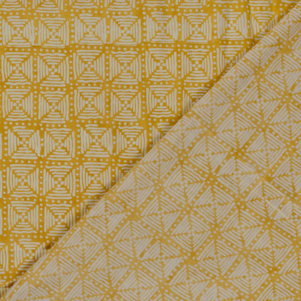 Voile fabric Abstract 