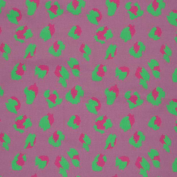 Jersey tissu Fuchsia doux 