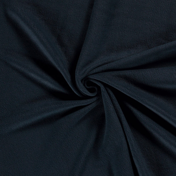 Polar Fleece fabrik Marine gebürstet 
