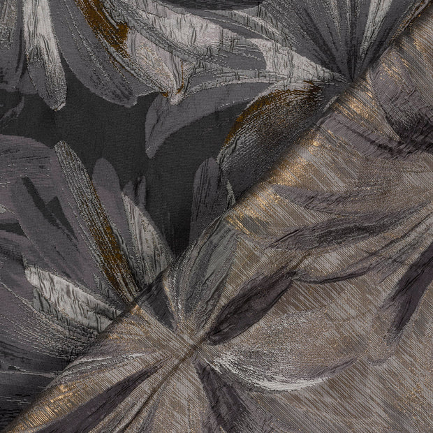 Jacquard stof Bloemen Lurex 