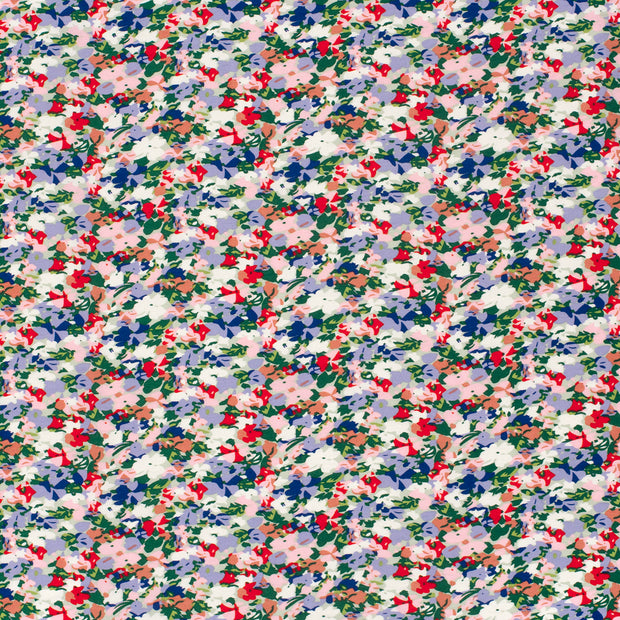 Viscose Nylon Crepe fabrik Lila 