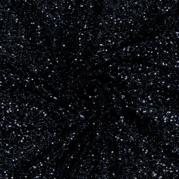 Mesh fabrik Marine Paillette 