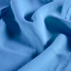 stone washed Unicolour Baby Blue