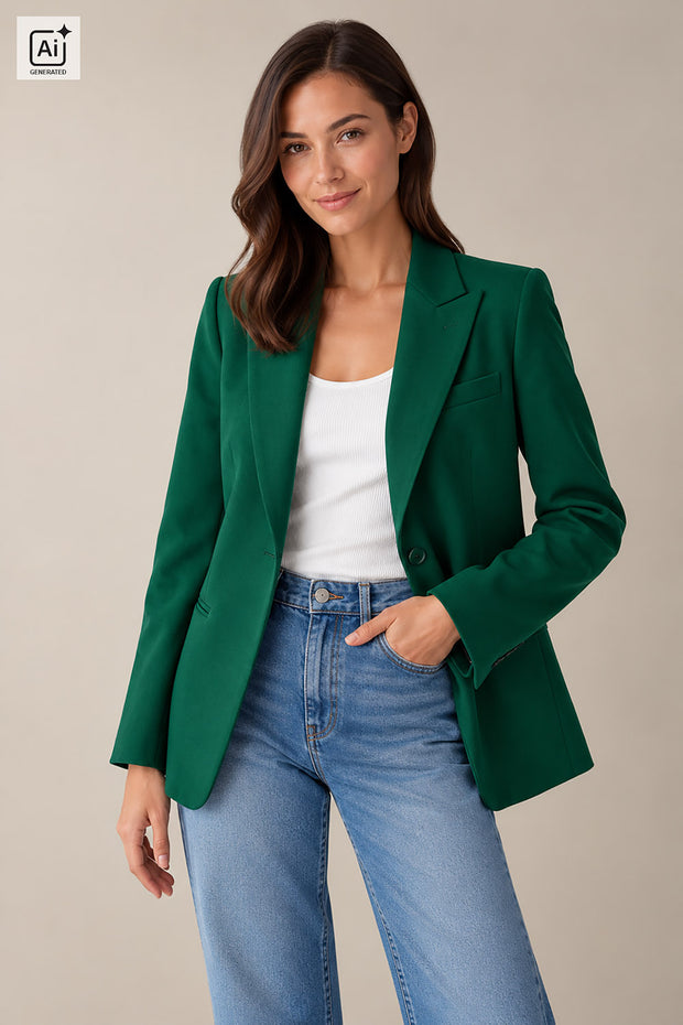 Workwear Twill fabric Unicolour Dark Green