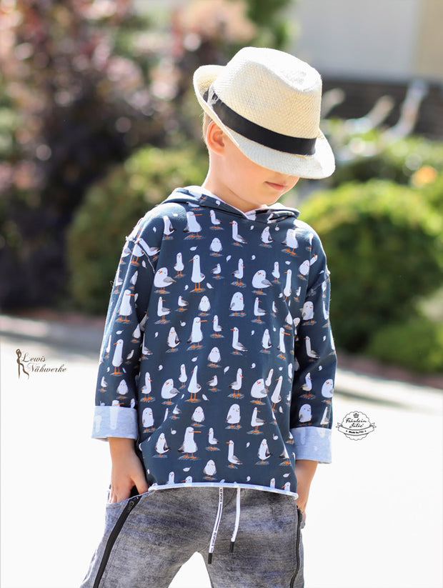 Jersey de Coton tissu Abstrait imprimé numérique 