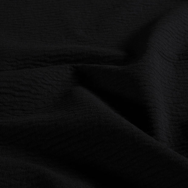 Knitted fabric Unicolour Black