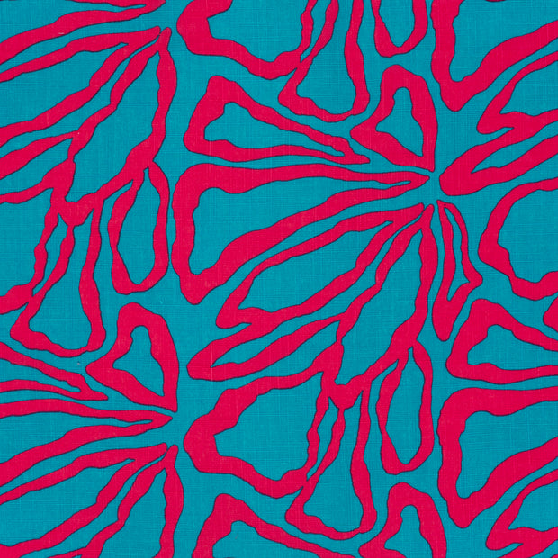 Woven Cotton Viscose fabric Petrol matte 