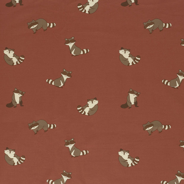 French Terry fabric Old Pink matte 
