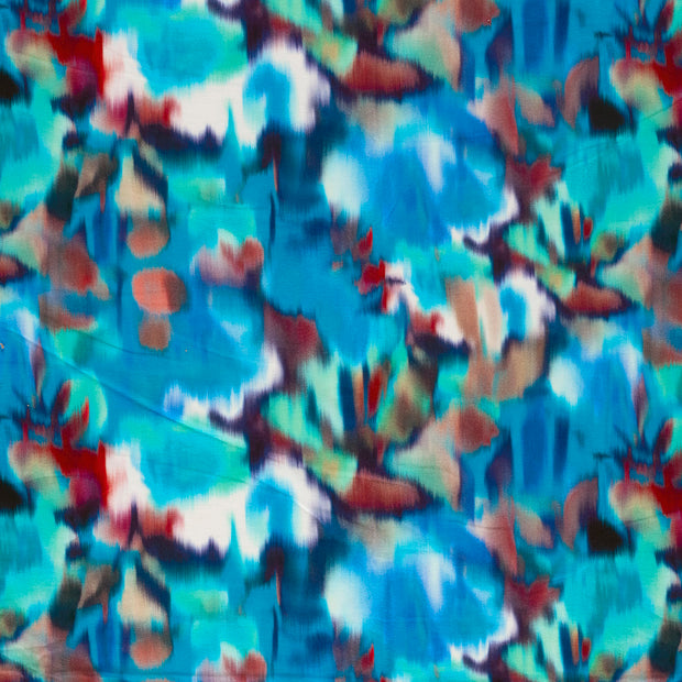 Viscose Jersey fabrik Aqua matt 
