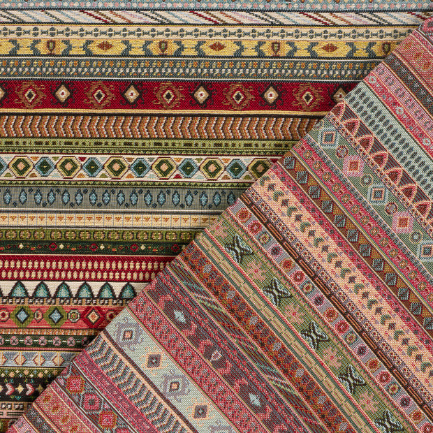 Gobelin stof Strepen jacquard 