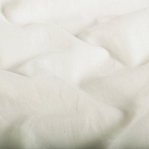 Leinen fabrik Uni Wollweiß