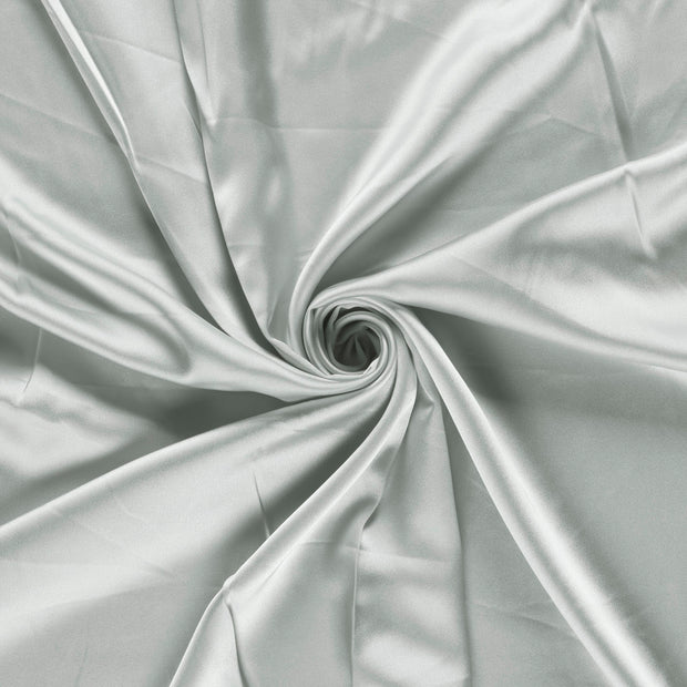 Satin tissu Gris clair 