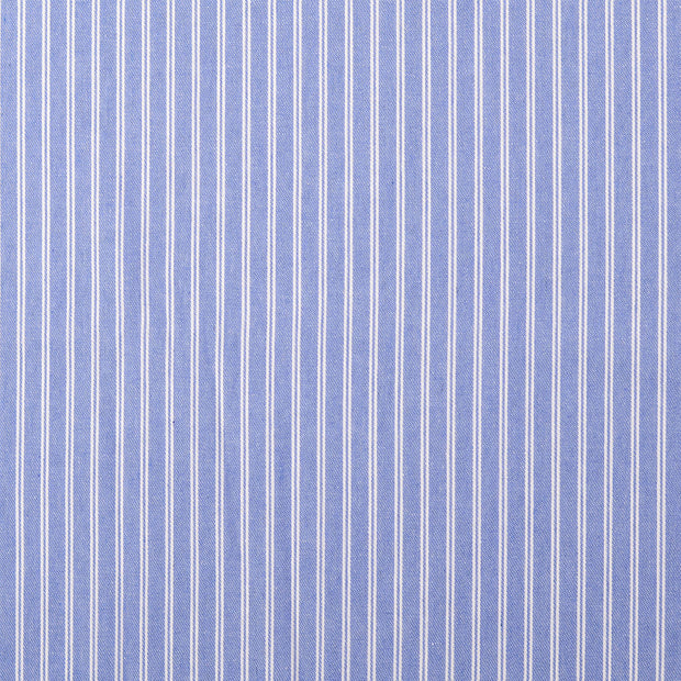 Tablecloth fabric Stripes Light Blue