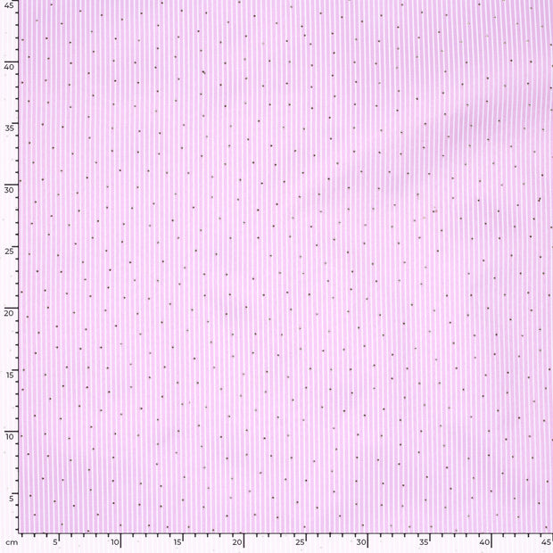 Woven Polyester fabric Stripes Light Pink