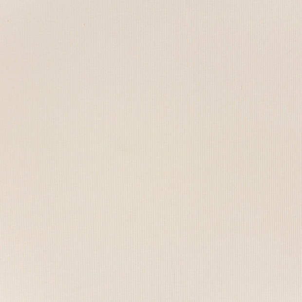 Rib Jersey fabrik Ivory weich 