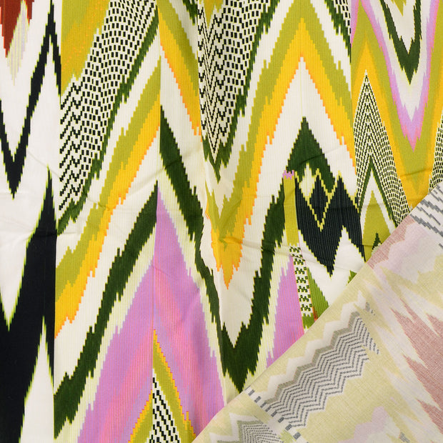 Viscose Poplin fabric Multicolor 
