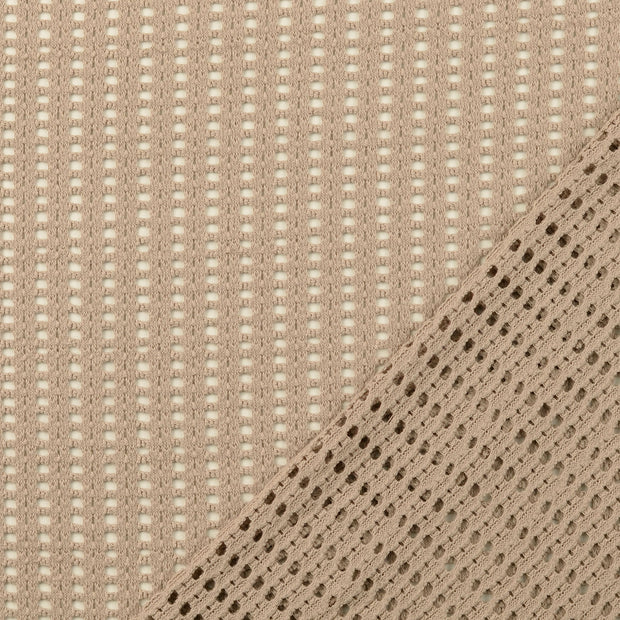  tissu Beige fil teint 
