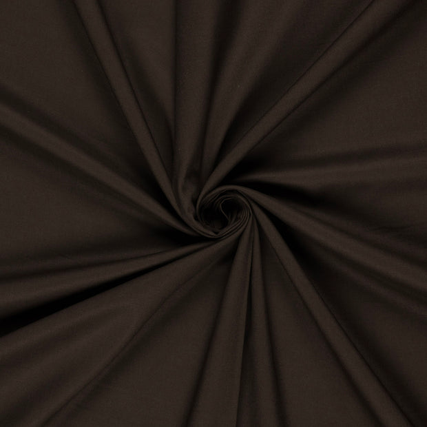Cretonne Premium tissu Marron Foncé 