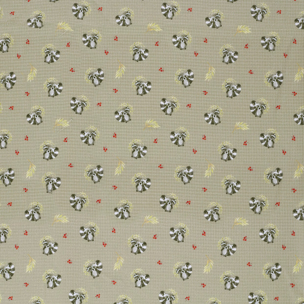 Kimono tissu Vert mat 