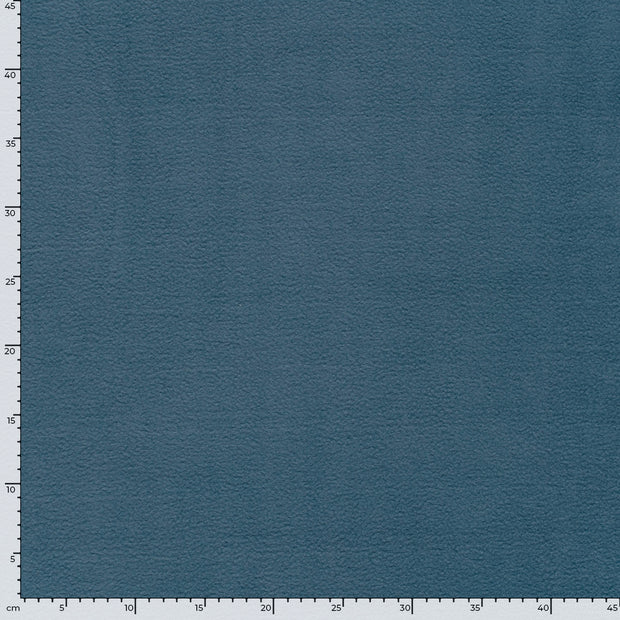 Polar Fleece fabric Unicolour Indigo
