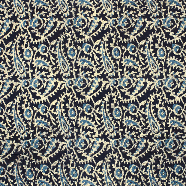 Voile stof Indigo 