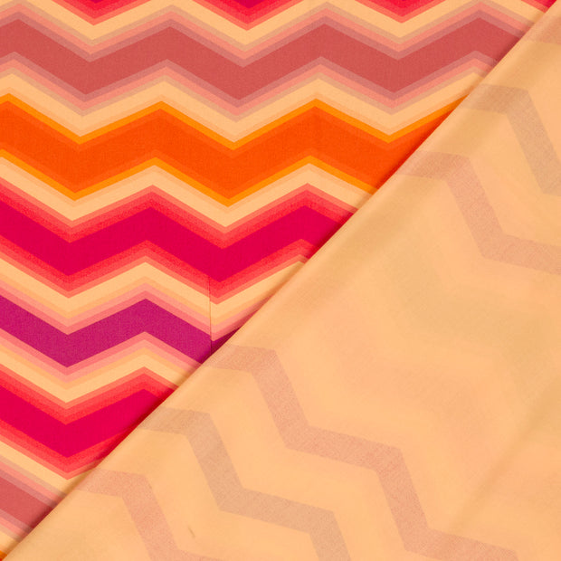Viscose Satin fabric digital printed 