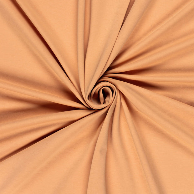 French Terry GOTS fabrik Lachsfarbe 